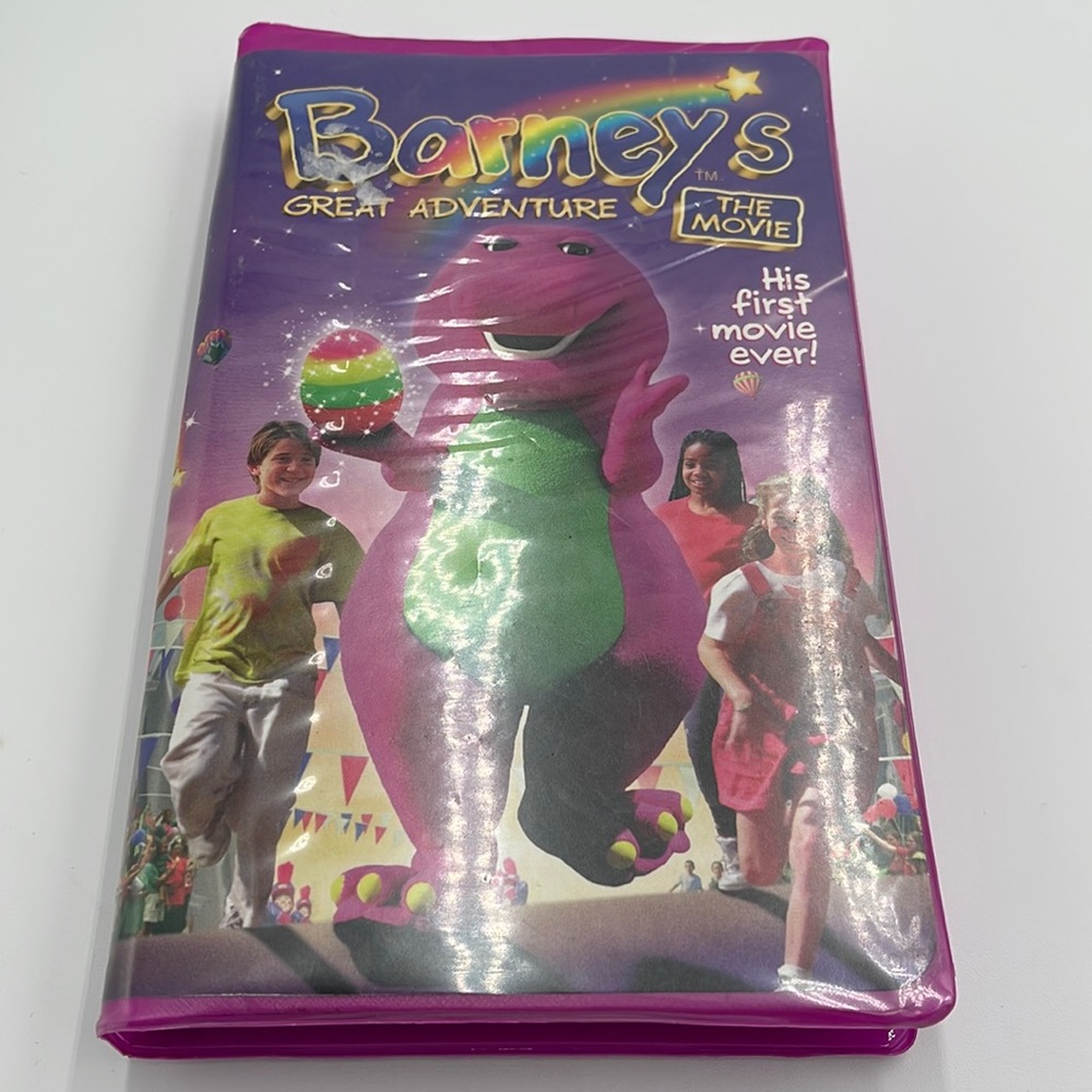 Barney’s Great Adventure The Movie VHS Tape 1998